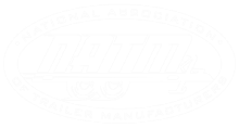 Logo of the National Association of Trailer Manufacturers (NATM) featuring stylized text in a white oval.